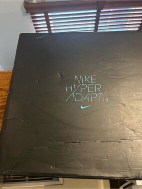 Nike Black HyperAdapt 1.0 Shoe Box with Label
